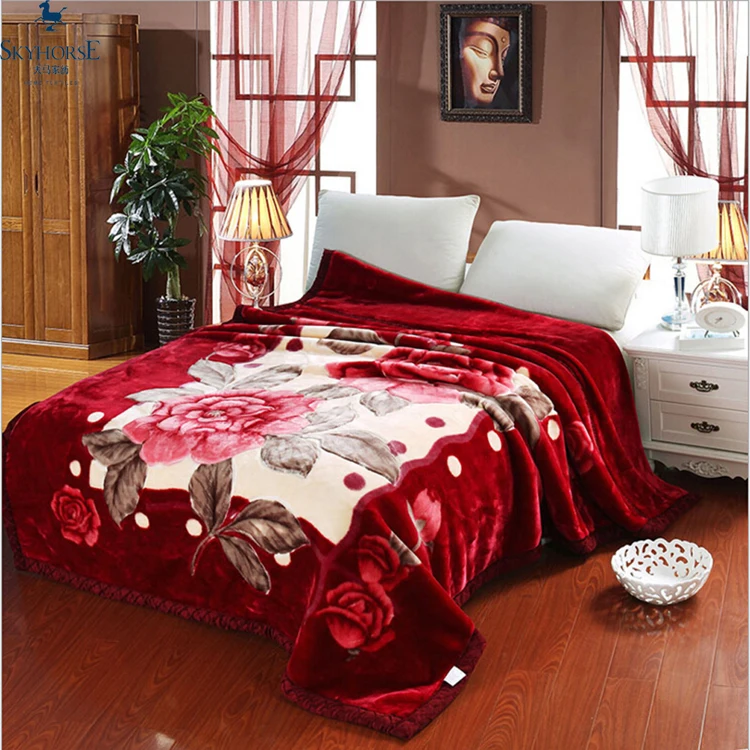 Supply Super Soft Flannel Blanket 100% Polyester Korean Mink Blanket ...