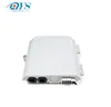 8 cores outdoor fiber optic terminal box with SC adapter and pigtail
