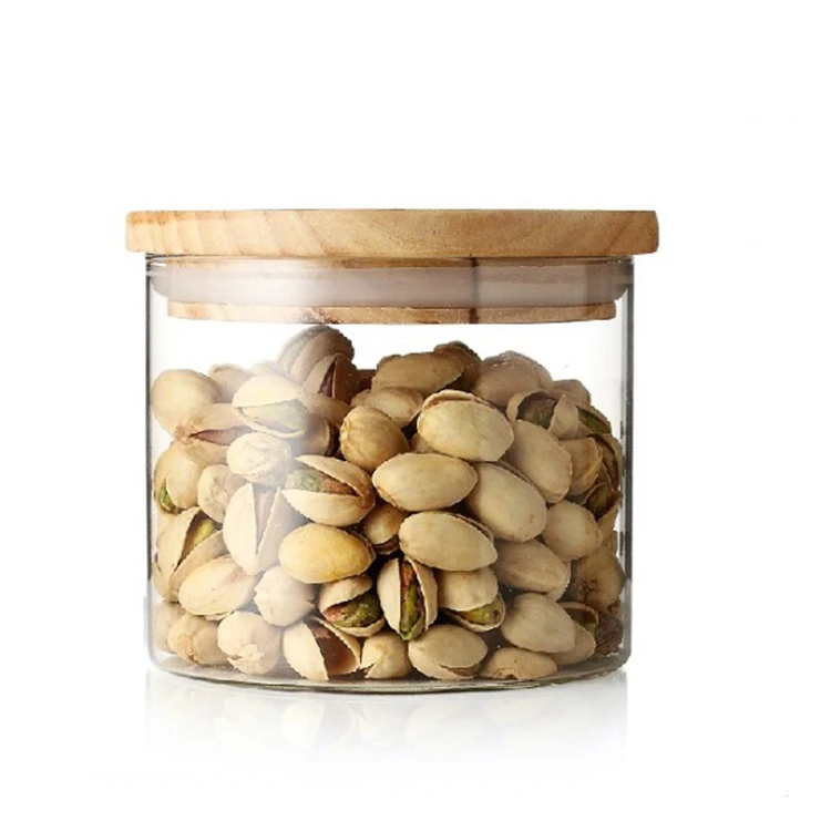 

All sizes kitchen food storage glass canister jar for spaghetti, beans, coffee powder, ginseng, Glass storage canister, Clear