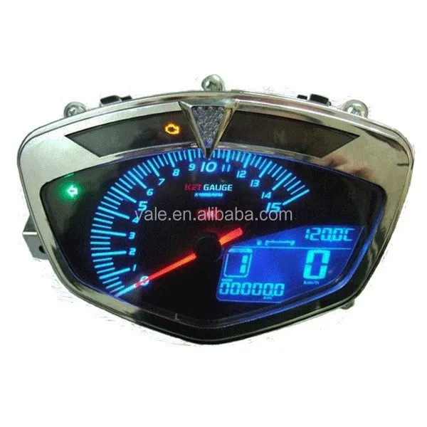 
Best quality LCD KOSO motorcycle digital speedometer 