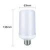 2018 New E27 B22 2835SMD LED lamp Flame Effect Fire Light Bulbs