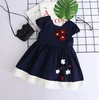 OEM customized adult size baby girl dress 3 year old for wedding 2017 party children frocks designs Of Super-Good Quality