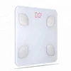monitor up to 8 body composition data Function and Bathroom Scales smart weigh body fat digital precision scale