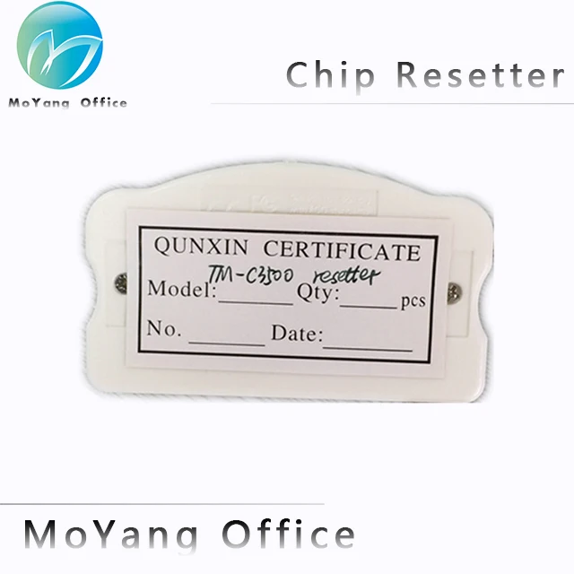 

Free shipping !! MoYang Repeated use chip resetter compatible for epson TM-C3500 TM-C3510 TM-C3520 ink cartridge reset