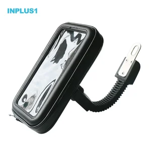 Hot Selling Size L Mobile Phone Cellphone Handphone Waterproof Mount Holder For Motorcycle