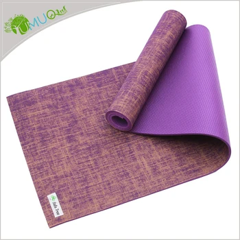 Classic Eco Friendly Non Slip Jute Yoga Mat With Pvc Bottom Buy