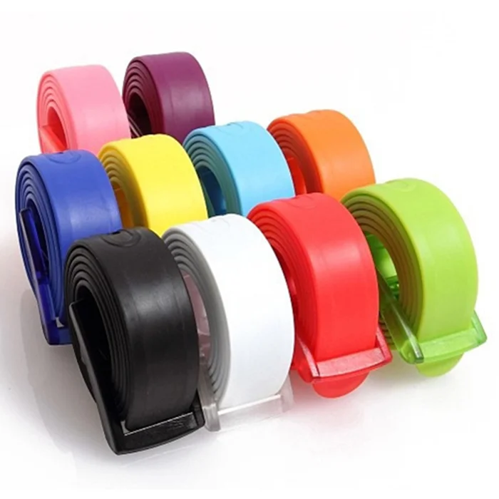 
Fashion women belt silicone rubber belt 
