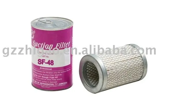 
Drying Refrigerant Filter Drier Suction Line Filter Cores SF-48 