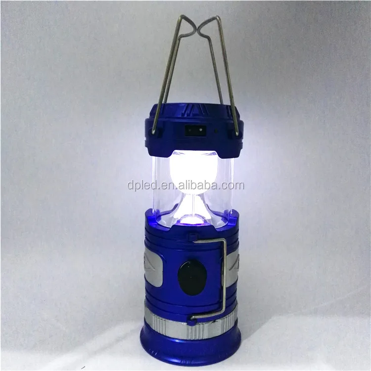 Telescopic camping lantern lamp with zoom torch light 3589