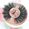 high quality private label , round customized packing 25mm mink eyelashes