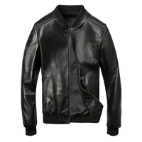

newest Pakistan men's genuine real leather jackets for men in stock