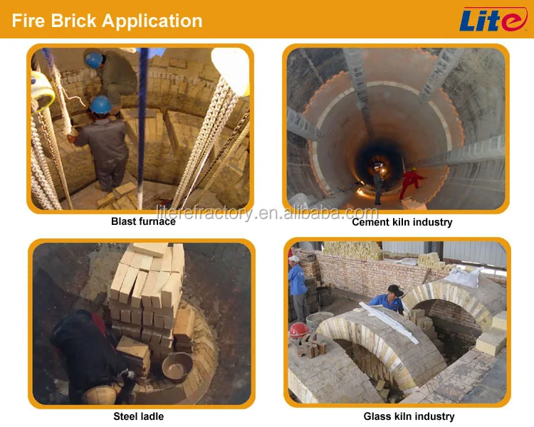 kiln used High strength fire clay bricks for sale