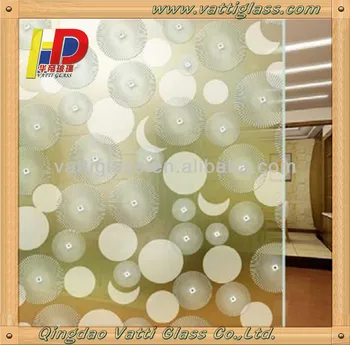 High Quality Acid Etched Decorative Glass Art Glass Glass