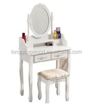 2017 Hot Sale Modern Luxury Dressing Table Mirrored Furniture