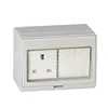 IP55 UK Style 250VAC 13A surface wall mounted waterproof british general switch socket