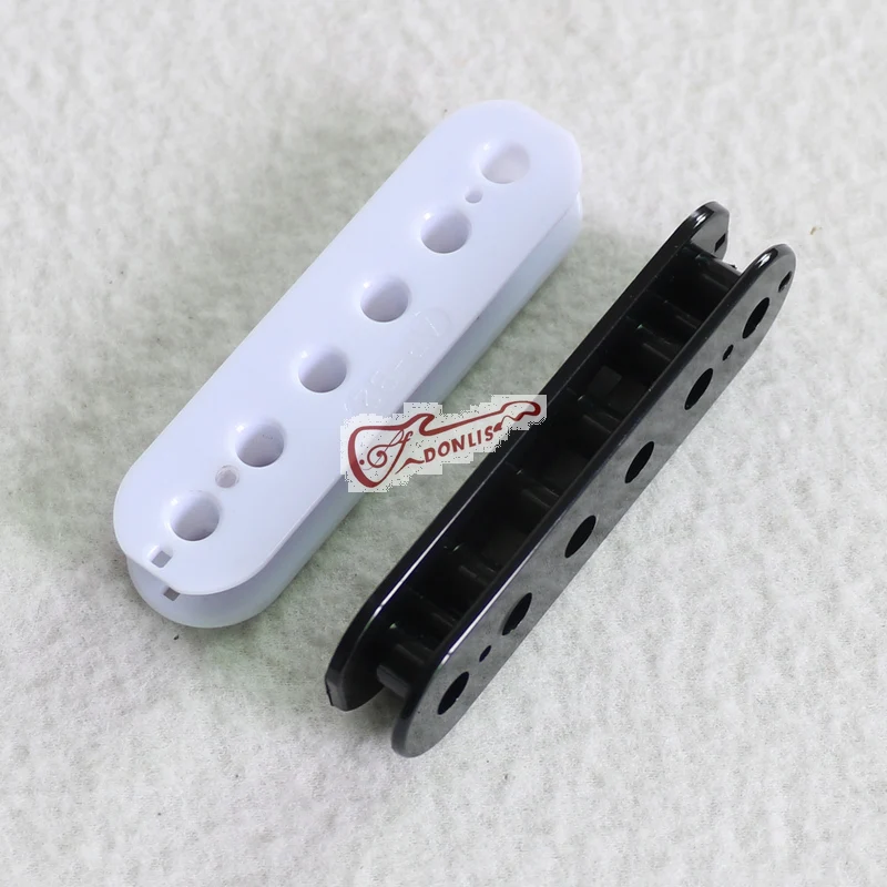 Black Humbucker Pickup Bobbin Pc Plastic Material White Lp Pickup Bobbins For Guitar Pickup