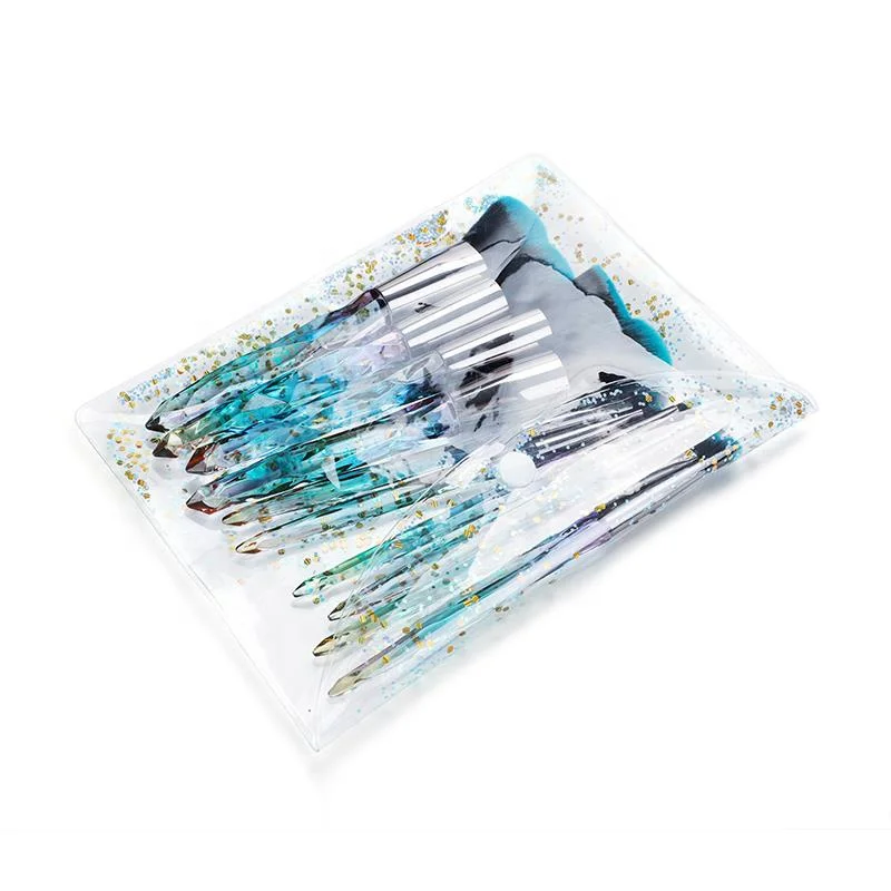

2019 Hot Selling vegan Makeup Brush set with bag, 7colors for choosing