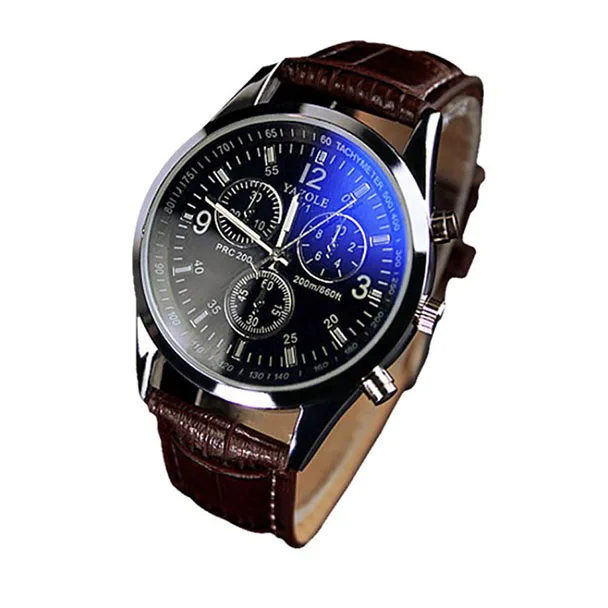 

YAZOLE 271 Mens Watches Top Brand Luxury Leather Stainless Steel Glass Quartz Analog Wristwatches Men Relogio Masculino Clocks