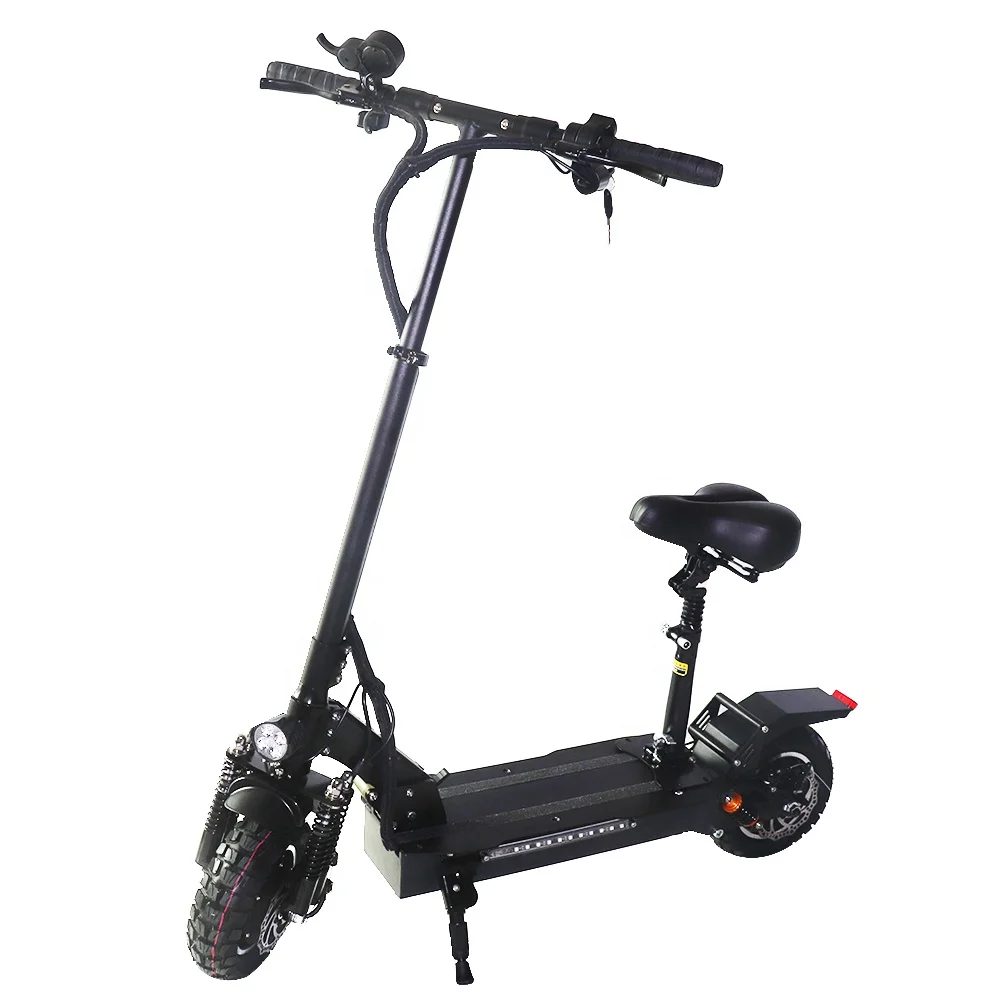 

most powerful fat tire dual motor foldable 2000w electric scooter