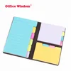 Hot Sale Amazon Sticky Notes Set with Bookmark Index 156 Pages 60 Ruled Notes with tabs 6 color Sticky Note
