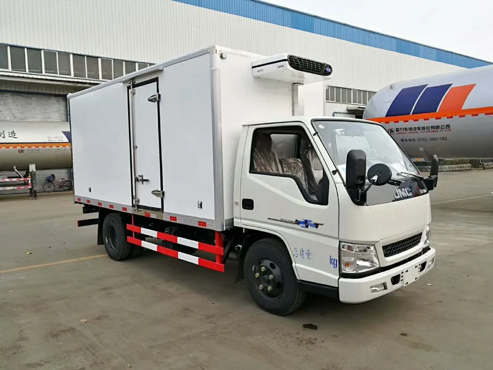 Jmc Refrigerated Freezer Trucks/insulated Freezer Box Truck/5 Tons