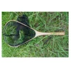 Catch and release triangle trout fly fishing landing net with nylon net bag MH01T(L)(B13)