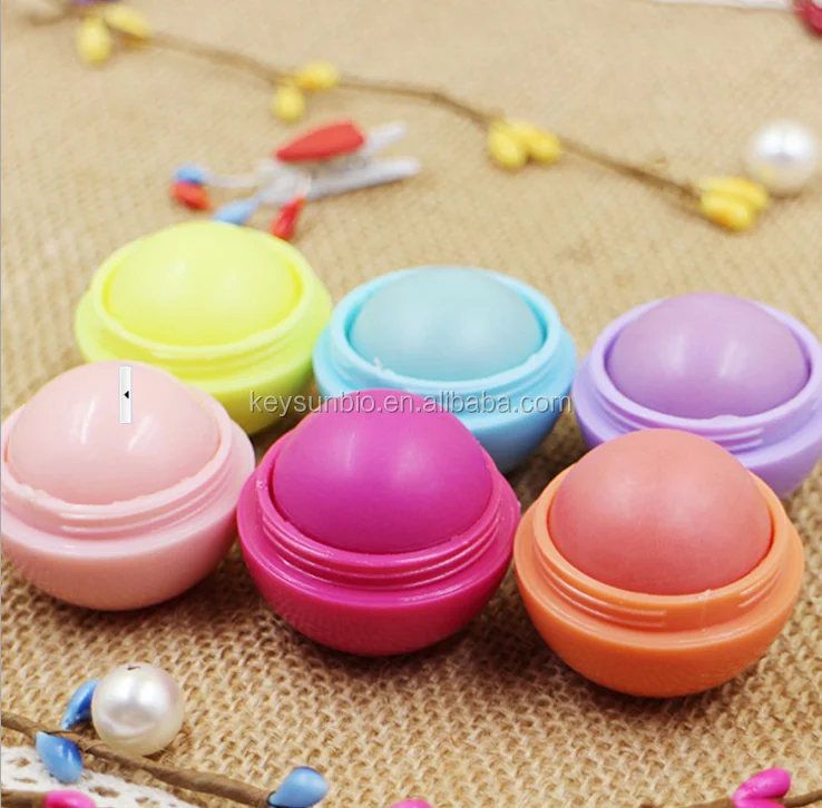 

Romantic bear lip ball China promotion cosmetic moisturizing lip ball