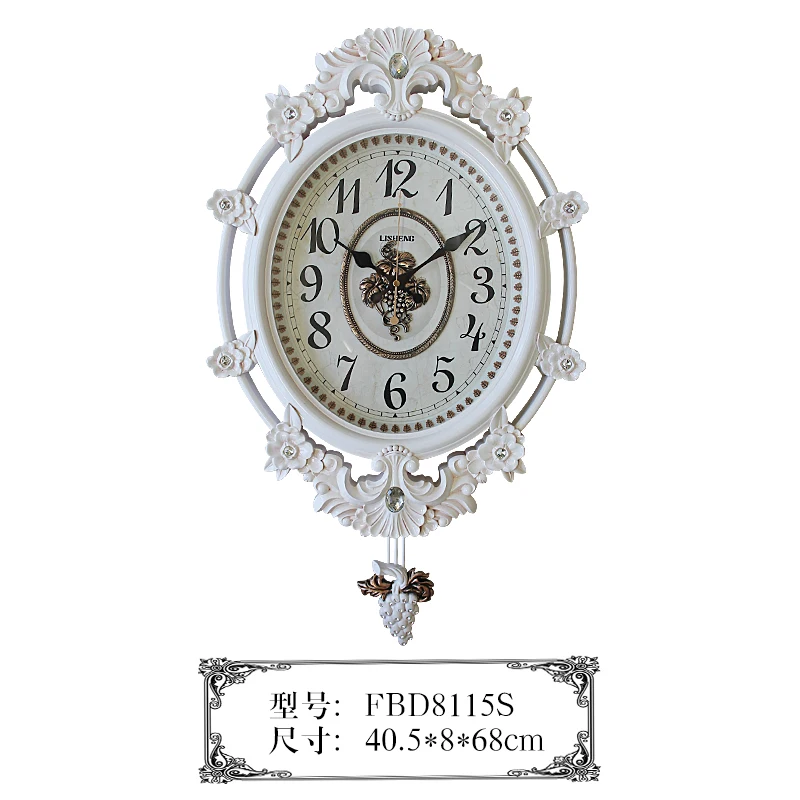 Vintage Style Oval French Wall Clock Galerie Du Gaston Home Decor Fbd8115s Buy Vintage Style