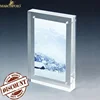 simple practical acrylic photo frame with magnet