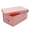PP Document Case with Dustproof Cover Three-piece Combine Document Case Easy Clean PP Shoe Box