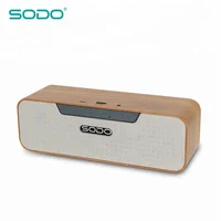 

SODO L4 The Newest Wireless Speaker With Wooden Color Customized Logo