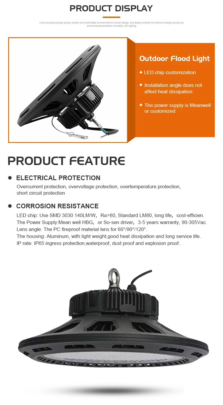 aluminum high bay fixture 200 watt led high bay light ufo high bay led lights