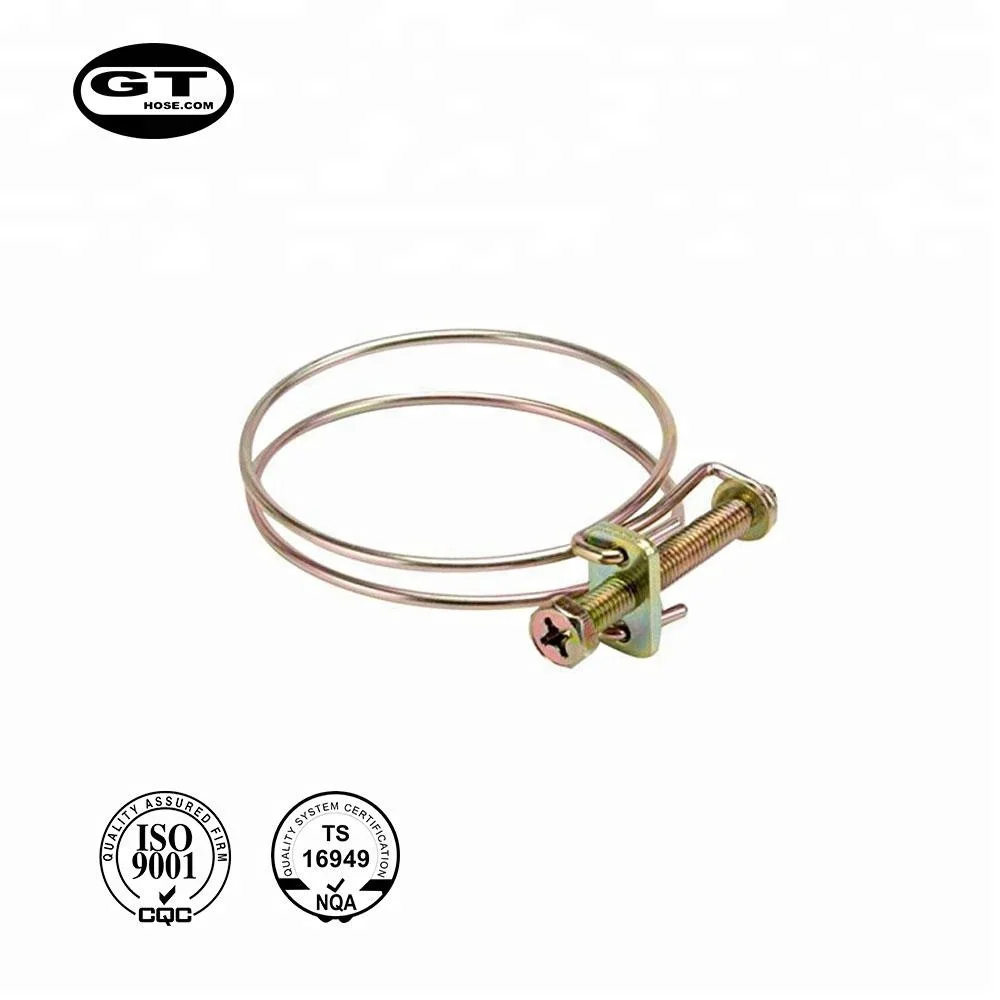 
double wire hose clamp 