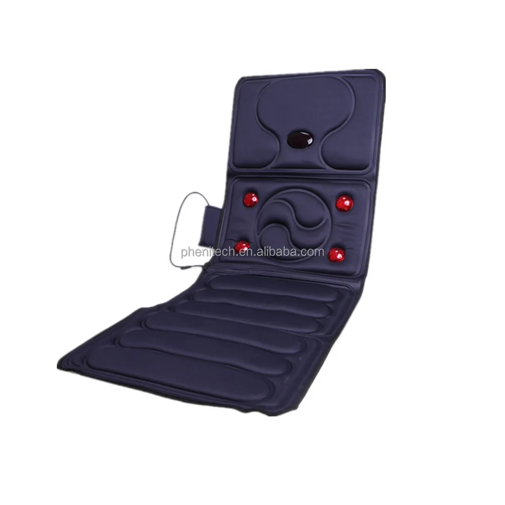 
2019 Full Body Shiatsu Massage Mat with Heating Comfortable design for Car & Home MC 04H 