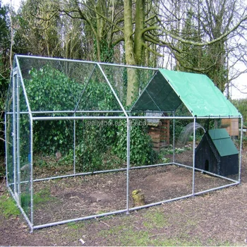 Easy Fence Run Animal Cages Backyard Walk In Chicken Run Rabbit Cage Metal Chicken Coop For Sale Buy Anim Cagegallinerochicken Coop Product On