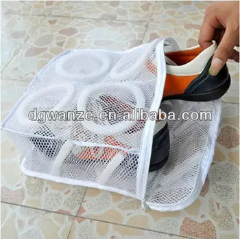 shoe washing bag