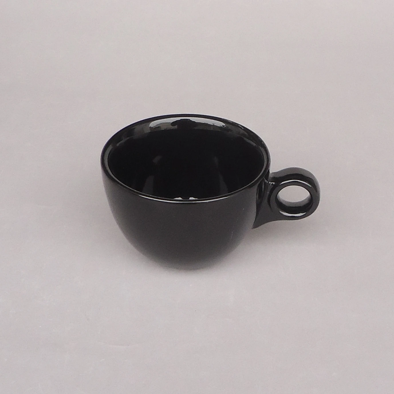 Hotsale Black Glazed Japanese Tea Cups Custom Espresso Coffee Ceramic