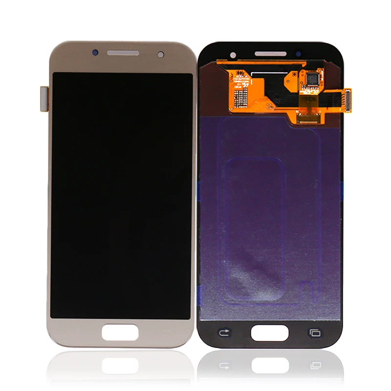 

4.7 Inch Mobile Phone Parts LCD Touch Screen Digitizer Panel For Samsung Galaxy A320 A3 2017 LCD Display, Black/white/gold