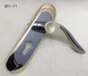 Furniture hardware manufacturer nickel plated Zine-alloy wire drawing unique door knob and handle