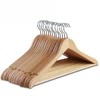 wholesale hot sale classical garment use hotel use Wholesale Durable Hanger, Bulk Wooden Coat Hanger Cintre for Hotel WIP