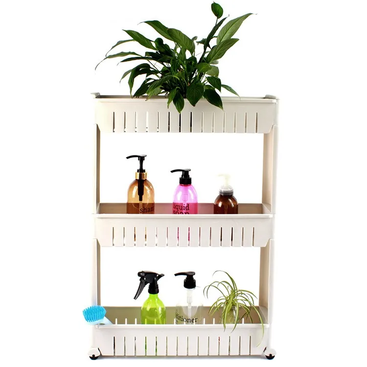 High Quality Multilayer Bathroom Plastic Storage Shelf Buy Multi