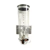 Single double triple bulk 1.8L 3.6L 5.4L plastic material dry food wall mounted cereal dispenser