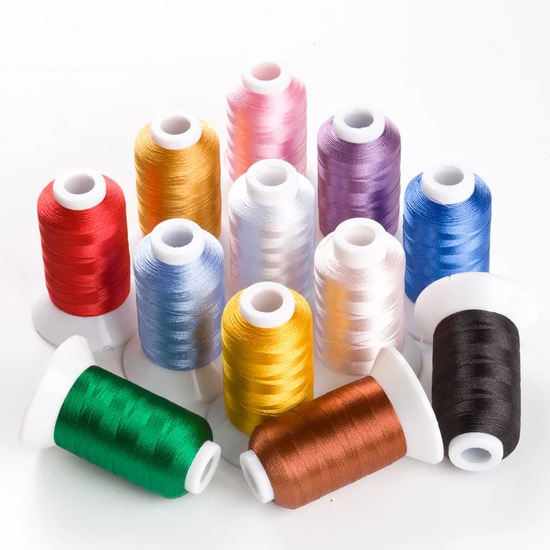 
Brand new Simthread manufacturer 100% polyester sewing thread Machine Embroidery Thread 