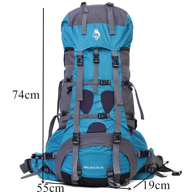 Naturehike 70 Liter Backpack Camping Hiking Trekking Rucksack Backpacking  Travel Bag With Aluminium Alloy Frame Waterproof Cover - AliExpress