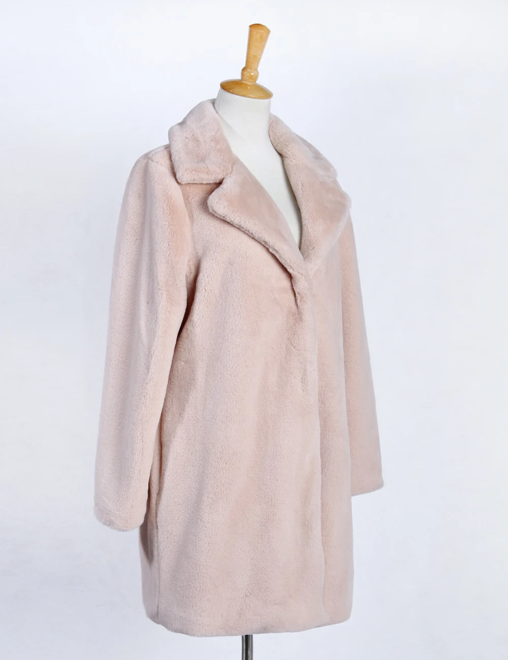 Made In China Women Clothing Rabbit Fur Coats Faux Fur Long Jacket ...