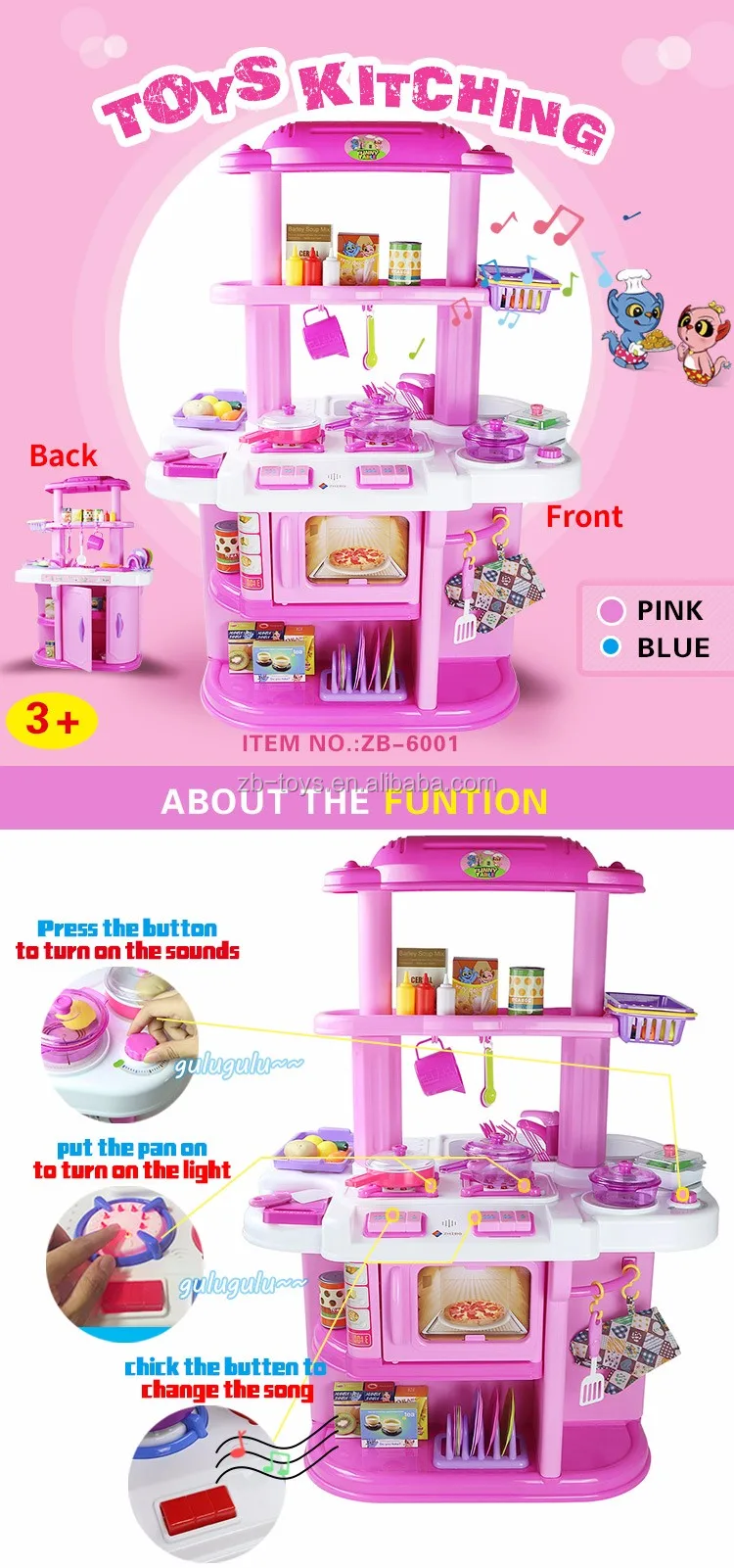 En71 Astm Children Toys Kitchen  Play Set  Buy Toys 