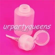 2pcs/Set 150ml Pump Dispenser Bottle Nail Art Acetone Polish Makeup Remover #177