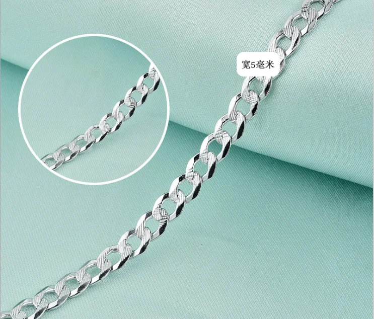 silver chain design for mens image 