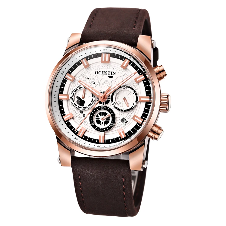 

OCHSTIN GQ6111 2017 Top Brand Mens Fashion Brand Watch Men Military Mens Watches Luxury Quartz-watch Sport Wristwatch