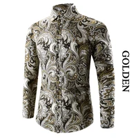 

Hot sale large size homme non iron slim thin shirt high quality print men shirt camisa masculina sale on alibaba
